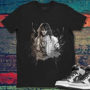 Bon Jovi Art Rock Band Portrait Legend Music Unisex Gift T-Shirt